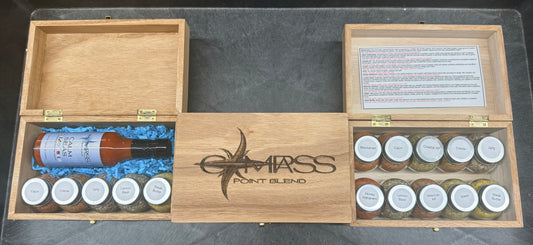 Limited Edition Wooden 10 Sample Box