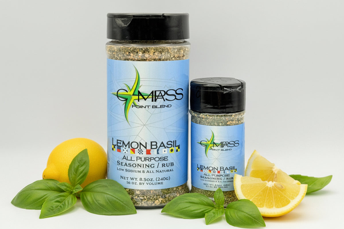 Compass Lemon Lemon Basil Blend – Compass Point Blend
