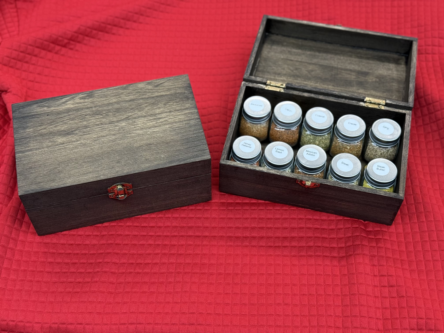 Limited Edition Wooden 10 Sample Box