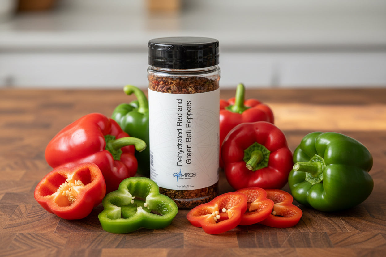 Red and Green Bell Peppers